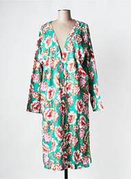 Veste kimono vert PARISIENNE ET ALORS femme