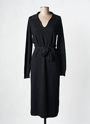 Robe mi-longue noir VILA femme