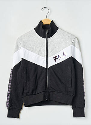 Gilet manches longues noir FILA fille