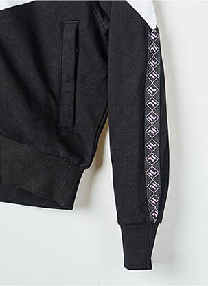 Gilet manches longues noir FILA fille