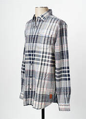 Chemise manches longues bleu SCOTCH & SODA pour homme seconde vue