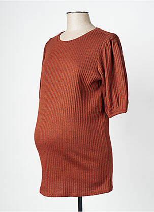 T-shirt / top maternité rouge SUPERMOM femme