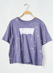 T-shirt bleu LEVIS pour fille seconde vue