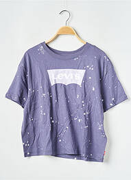 T-shirt bleu LEVIS fille