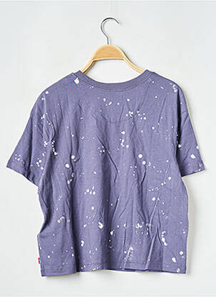 T-shirt bleu LEVIS fille