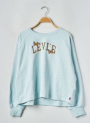 Sweat-shirt bleu LEVI'S fille