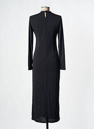 Robe mi-longue noir MUSIER femme
