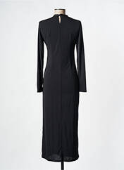 Robe mi-longue noir MUSIER pour femme seconde vue