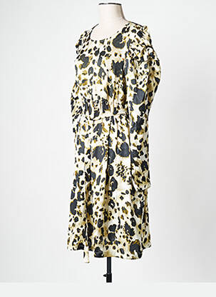 Robe maternité beige MAMA LICIOUS femme
