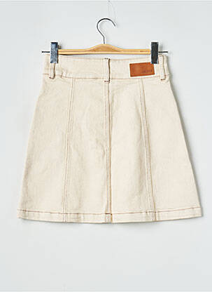 Jupe courte beige OBJECT femme