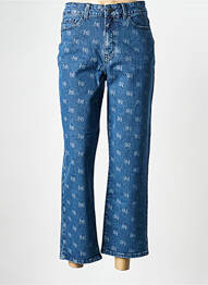 Jeans coupe droite bleu OBJECT femme