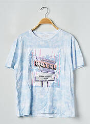 T-shirt bleu GUESS pour fille seconde vue