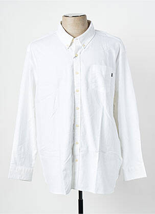 Chemise manches longues blanc DOCKERS homme