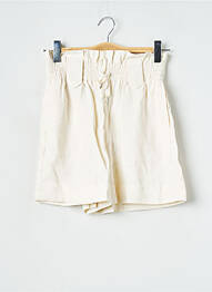 Short beige VILA femme