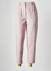 Pantacourt rose SESSUN pour femme seconde vue