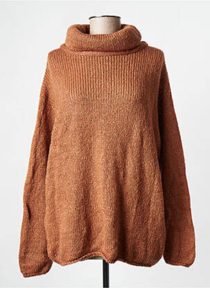 Pull marron MAT FASHION femme