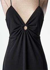 Robe mi-longue noir MUSIER pour femme seconde vue