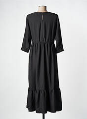 Robe longue noir NEUVIÈME CIEL pour femme seconde vue