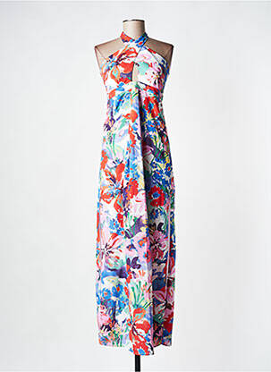 Robe longue multicolore MARGAUX LONNBERG femme