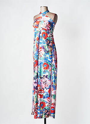 Robe longue multicolore MARGAUX LONNBERG femme