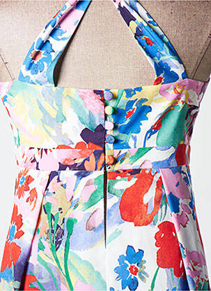 Robe longue multicolore MARGAUX LONNBERG femme