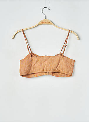 Top orange SESSUN femme