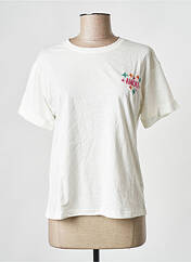 T-shirt blanc MOLLY BRACKEN pour femme seconde vue
