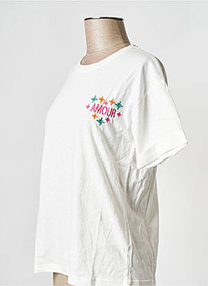 T-shirt blanc MOLLY BRACKEN femme
