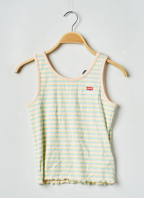 Débardeur jaune LEVIS pour fille