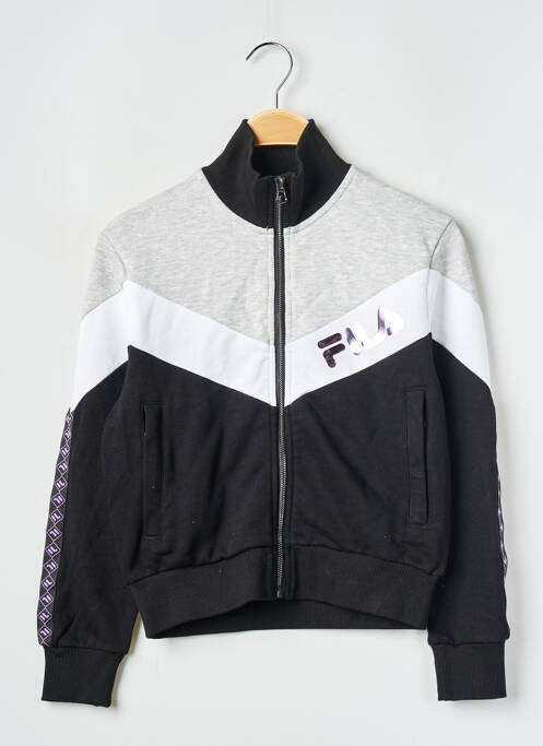 Gilet manches longues noir FILA pour fille
