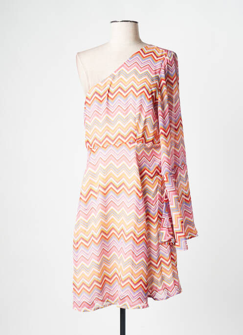 Robe courte rose GRACE & MILA pour femme