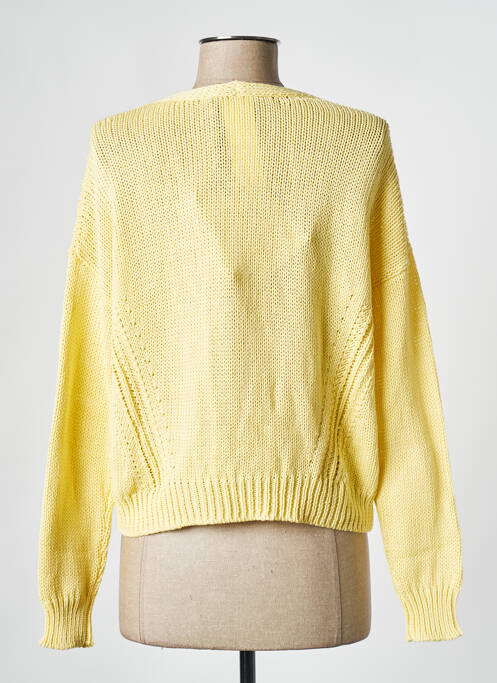 Gilet manches longues jaune PENNYBLACK femme