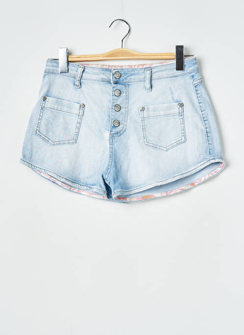 Short bleu PLEASE pour femme