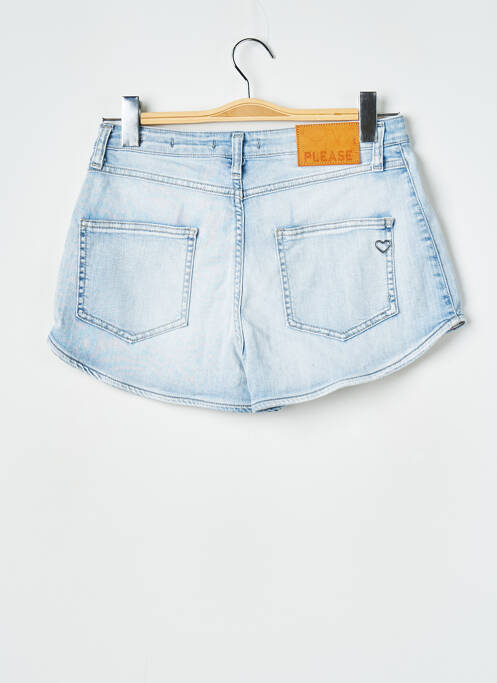 Short bleu PLEASE pour femme