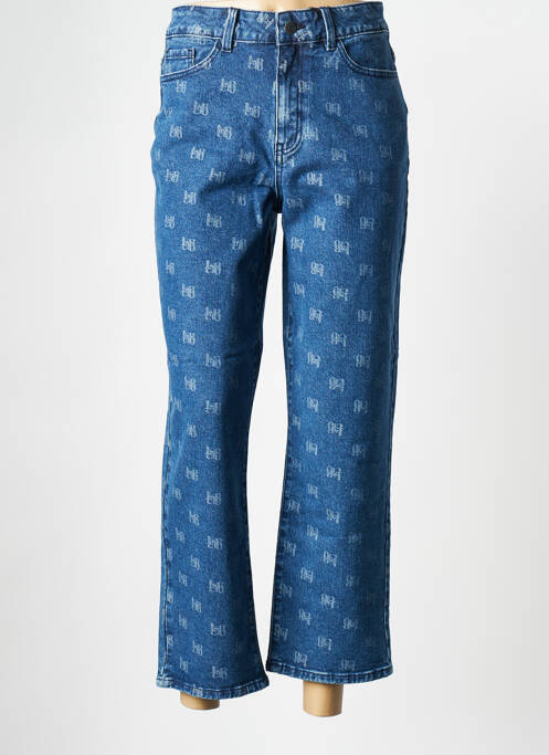 Jeans coupe droite bleu OBJECT pour femme