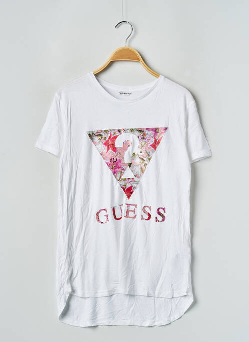 T-shirt rose GUESS pour fille