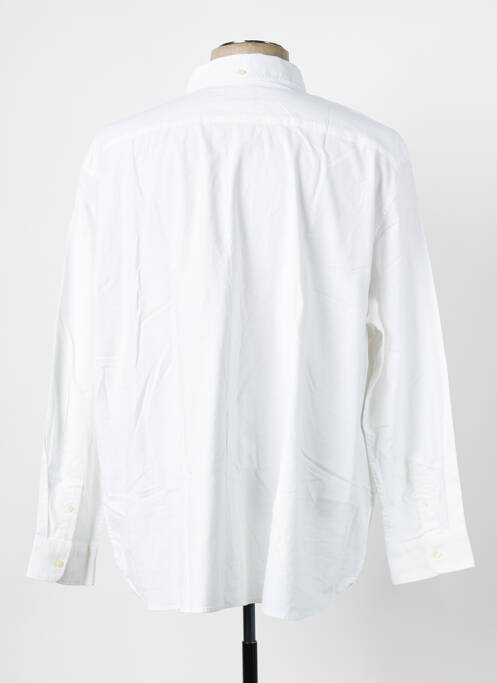 Chemise manches longues blanc DOCKERS pour homme