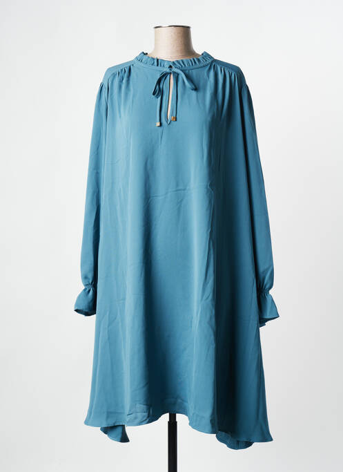 Robe mi-longue bleu MAT FASHION pour femme