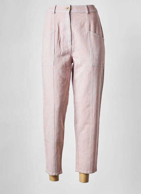 Pantacourt rose SESSUN pour femme