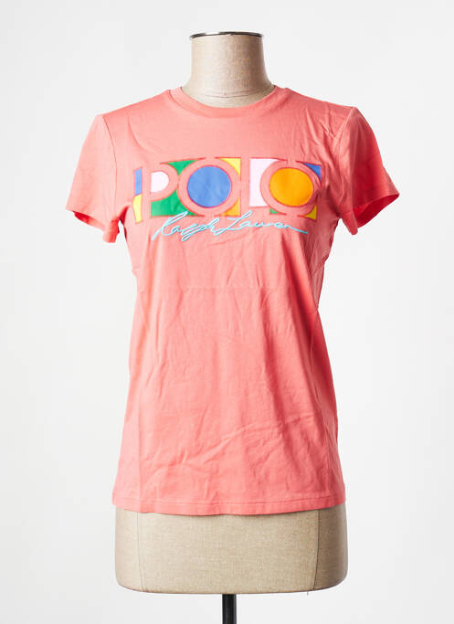 T-shirt rouge RALPH LAUREN pour femme
