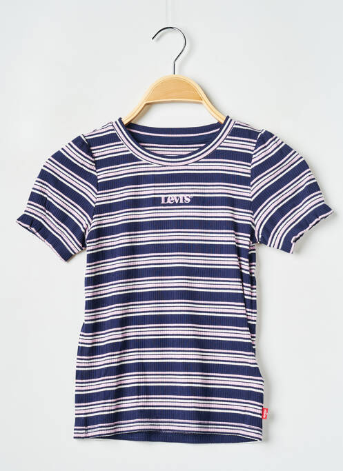 T-shirt bleu LEVIS pour fille