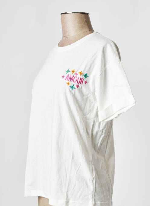 T-shirt blanc MOLLY BRACKEN pour femme