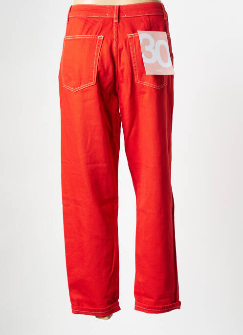 Jeans boyfriend rouge ESSENTIEL ANTWERP pour femme