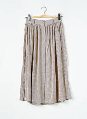 Jupe mi-longue beige SESSUN pour femme seconde vue