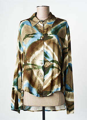 Blouse marron PLEASE femme