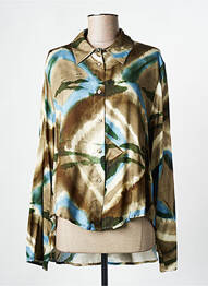 Blouse marron PLEASE femme