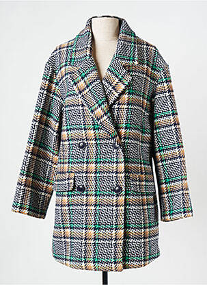 Manteau long vert SACK'S femme