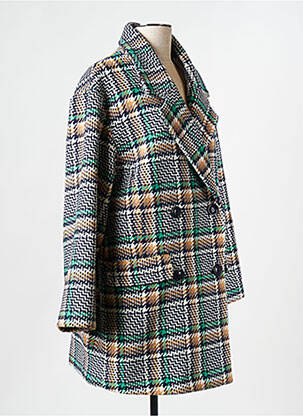 Manteau long vert SACK'S femme