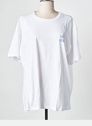 T-shirt blanc MSCH COPENHAGEN femme