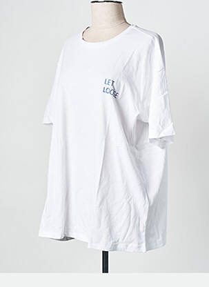 T-shirt blanc MSCH COPENHAGEN femme